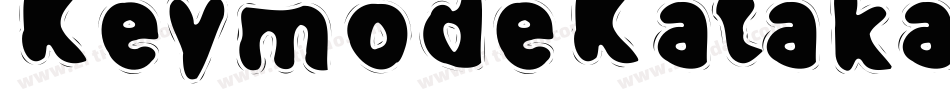 KeymodeKatakana-lxB0字体转换