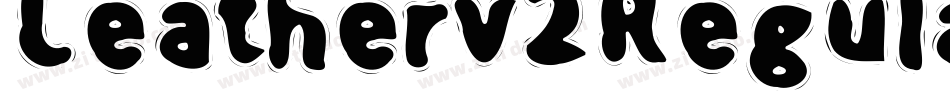 Leatherv2Regular-zjd0字体转换