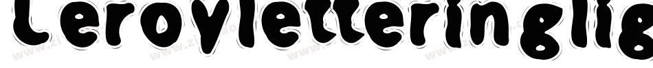 Leroyletteringlightbeta01-8aW0字体转换