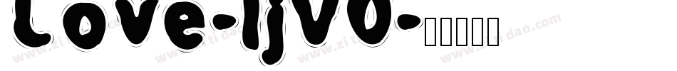Love-ljV0字体转换