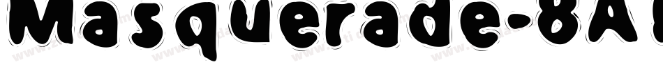 Masquerade-8AR0字体转换