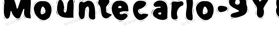 Mountecarlo-9YEM0字体转换