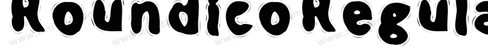 RoundicoRegular-8xo0字体转换