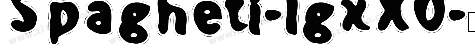 Spagheti-lgxX0字体转换