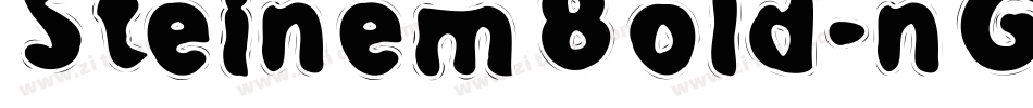 SteinemBold-nG0字体转换