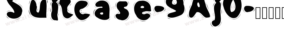 Suitcase-9Aj0字体转换