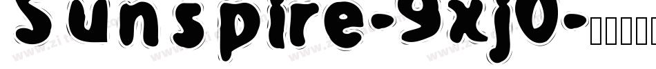Sunspire-9xj0字体转换