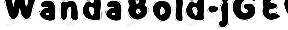 WandaBold-jGE0字体转换