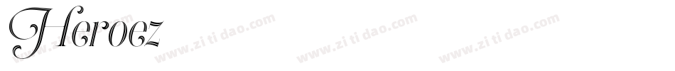 Heroez字体转换