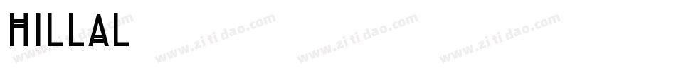 Hillal字体转换