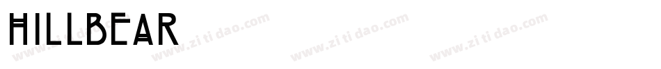 Hillbear字体转换