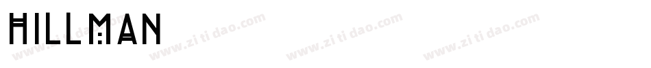 Hillman字体转换