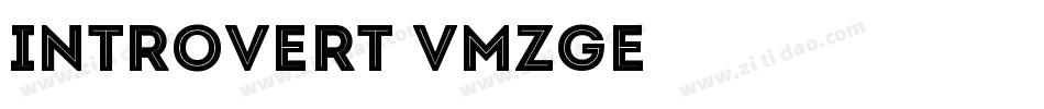 Introvert-vmZGE字体转换