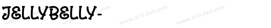JELLYBELLY字体转换