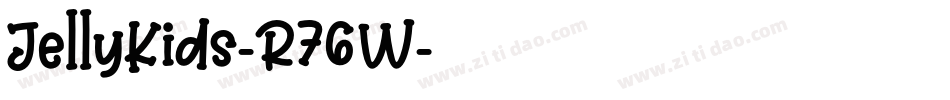 JellyKids-R76W字体转换