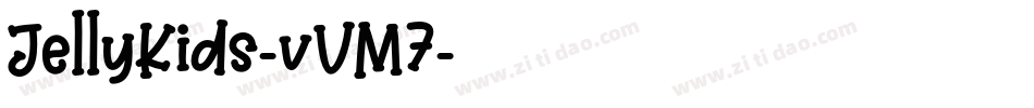 JellyKids-vVM7字体转换