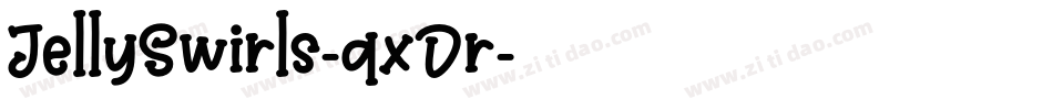 JellySwirls-qxDr字体转换
