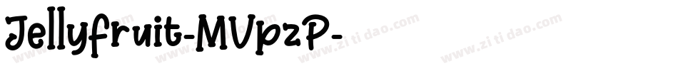 Jellyfruit-MVpzP字体转换
