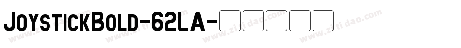 JoystickBold-62LA字体转换