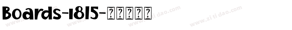 Boards-l815字体转换