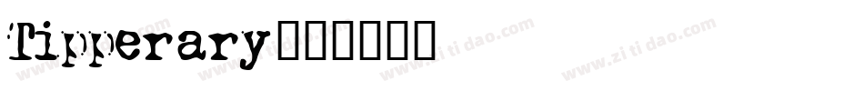 Tipperary字体转换