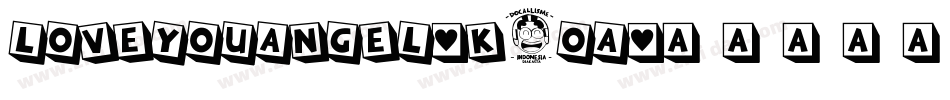 LoveYouAngel-K5oA字体转换