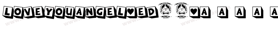 LoveYouAngel-eD63字体转换