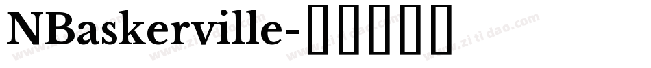 NBaskerville字体转换