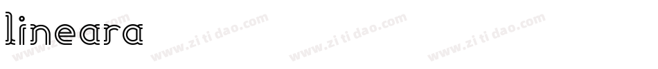 LINEARA字体转换
