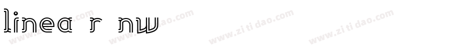 Linea-R7nW字体转换