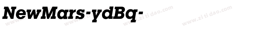 NewMars-ydBq字体转换
