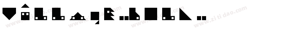 Village-Bold字体转换