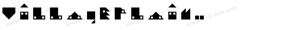 VillagePlain字体转换