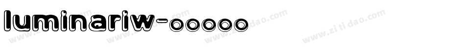 Luminariw字体转换