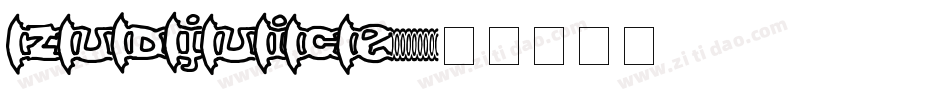 ZUDJUICE字体转换