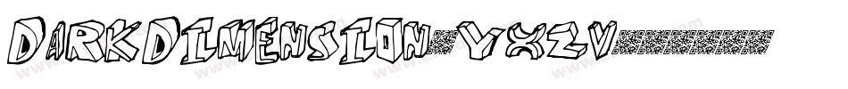 DarkDimension-YxZv字体转换