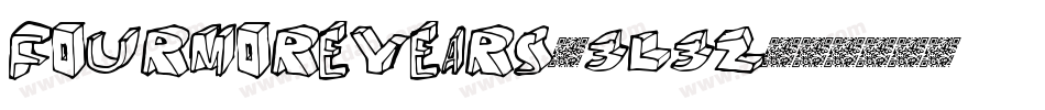 FourMoreYears-3l3Z字体转换