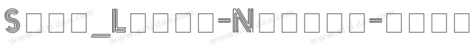 Sire_Light-Normal字体转换
