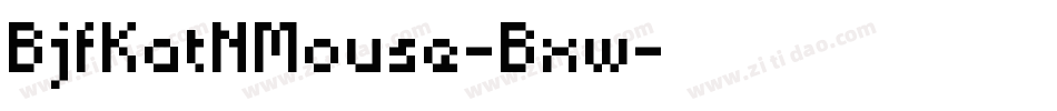 BjfKatNMouse-Bxw字体转换