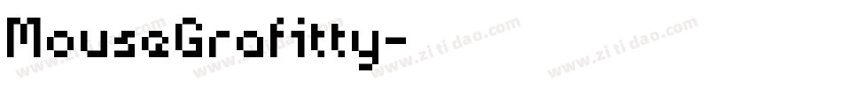 MouseGrafitty字体转换