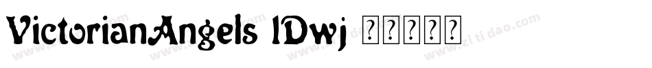 VictorianAngels-1Dwj字体转换