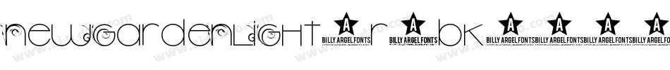 NewGardenLight-r0BK字体转换