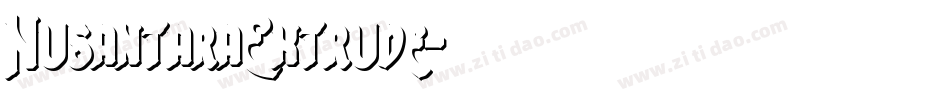 NusantaraExtrude字体转换