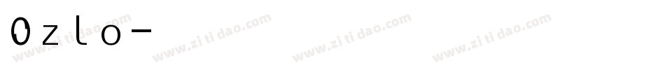 Ozlo字体转换