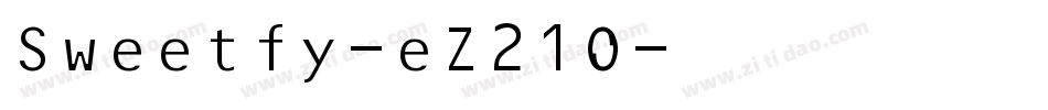 Sweetfy-eZ21O字体转换