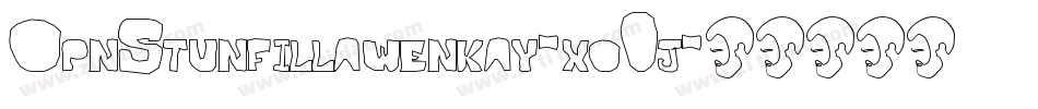 OpnStunfillawenkay-xo0j字体转换