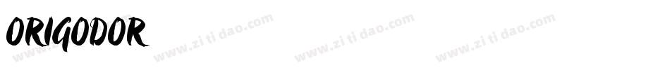 ORIGODOR字体转换