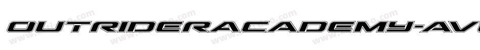OutriderAcademy-avlx字体转换