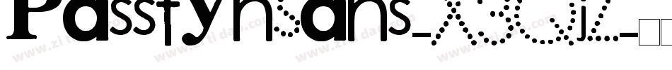 PasstynSans-X3qjZ字体转换