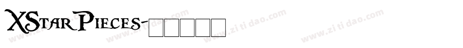 XStarPieces字体转换